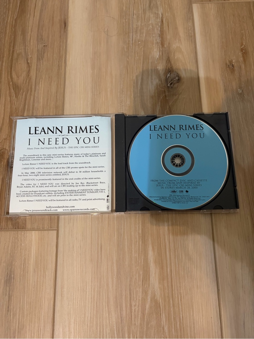 Leann Rimes I Need You CD 2000 - Picture 3 of 4